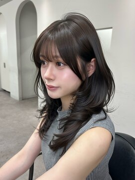 リッカ(LICCA) 〔LICCA AMANE〕クロスパーマして、念願シースルーバング