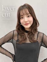 アプリ 大宮西口(appri) 韓国風くびれロングレイヤー×透明感ブラウン/大宮
