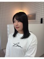 ジャミン 長嶺店(Jammin.)&nbsp;ミディアムヘアー×ダークブラウン