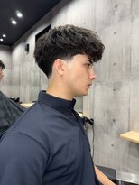 ザスーツブラザーズ 名古屋 金山店(THE SUITS BROTHERS)&nbsp;MEN'SHAIR無造作パーマ×ナチュラルミディ