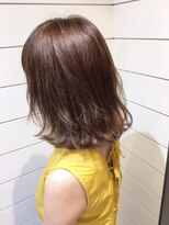 ネオリーブ アンド 渋谷店(Neolive &)&nbsp;【Neolive & 渋谷店】外ハネ＊モーブカラーミディ