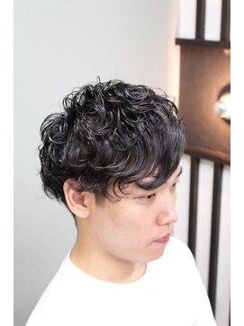 リレーションメンズヘアー(RELATION MEN'S HAIR) ちょっぴりカーリー・マッシュ系パーマ/カルマパーマ