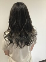 ジルチヘアー(Zilch hair) グラデーションカラー巻き髪スタイル
