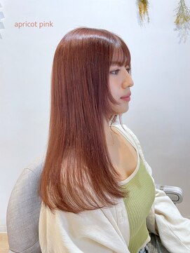 ビューティーサロン グレース(BeautySalon GRACE) リップレイヤー×ブリーチなしアプリコットピンク