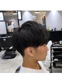 刈り上げマッシュ
