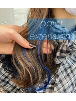 ウーロス(uros.) 【SENA】ポイントエクステ インナーエクステ ブルー