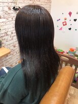 レストタイムマムヘアー(Rest Time Mom hair)&nbsp;ダークピンプパープル　美髪ロング