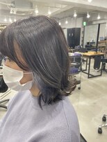 ミコ(MICO hair) コバルトブルーイヤリングカラー