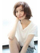 トゥーリ 筑紫野店(tuuli)&nbsp;20代30代40代50代ひし形デジタルパーマエアリーミディ黒髪