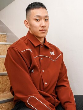 ワンワンオー バーバーショップ 博多店(@110 BARBER SHOP) クロップスタイル