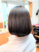 ナチュラルストレートボブ