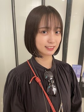 ラパンセヴェール(LA PENSEE VERT) 【LA  PENSEE ayato】丸みのあるボブ/シースルーバング/