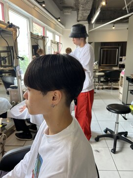 アイズ 海老名(AIZU) シースルーマッシュ カルマパーマ ニュアンスパーマ