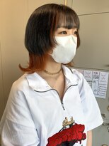 クレーチェ(CRECE)&nbsp;《畑中結衣》ウルフカット/デザインカラー/インナーカラー