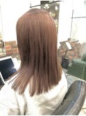 ☆小顔効果カット インナーカラー グレーベージュ 髪質改善 韓国