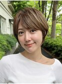 広尾 恵比寿 白金 ショートヘア ショートカット 前髪あり
