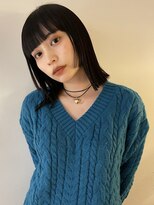 酸性ストレート/ツヤ髪ヘア/ステップカット