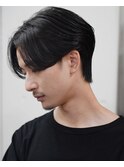 センターパートカルマヘアニュアンスパーマ韓国シャドウパーマ