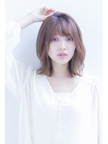 ラフ フロム ガーデン(Laf from GARDEN)&nbsp;【寺尾拓巳】大人かわいいグレージュひし形小顔ミディアム