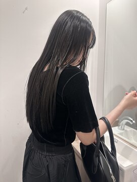 トテ(tote.) グレージュカラーツヤ髪ブリーチなしカラー髪質改善