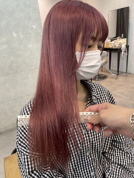 ゼスト パーク(ZEST PARK) 艶髪/ハイトーン/レイヤーカット/吉祥寺/ピンクカラー