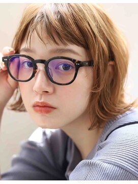 ヘアーサロン カミヤ(hair salon kamiya) ミディアムパーマスタイル