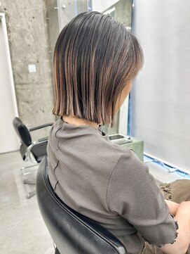 ノエ(noe) 切りっぱなしボブ×アンブレラカラーC73