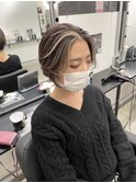 縮毛矯正髪質改善ハイライトレイヤーカット高槻美容室エクステ