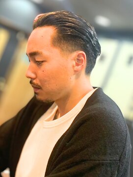 クラシコ(CLASSICO) ＜理容室＞スーツ短髪パーマツーブロック束感モテる黒髪バーバー