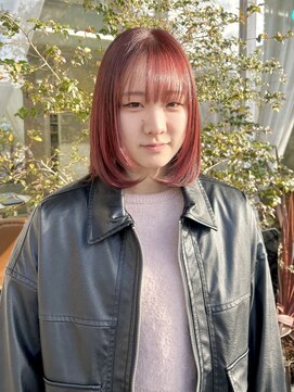 デイジーサイン(day's eye Sign) チェリーレッド/ブリーチなし透明感/暖色系カラー