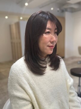 ソイクフ 四条大宮店(SOY-KUFU) 20代30代40代◎似合わせカットフェミニンロングメルティカラー