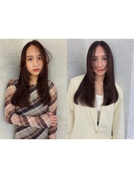 【似合わせ×理想の再現カット】髪質・骨格を活かすカットで360度どこから見ても納得の美しいシルエットへ*