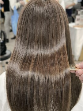 ニュール(nul) 艶髪/絹髪/髪質改善/ストレートロング