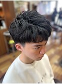 ソフトツイストピンパーマ