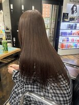 ガルボ ヘアー(garbo hair)&nbsp;髪質改善 10代 20代 30代 髪質改善ストレート ダークブラウン