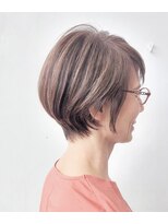 レリーヘアーデザイン(lelie hair design)&nbsp;【lelie keiko】short hair／白髪ぼかしカラー