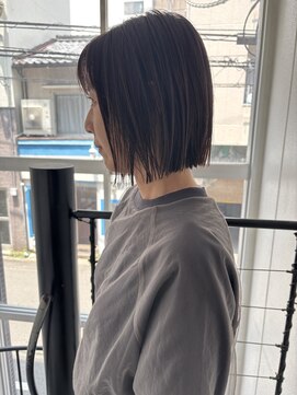 ツイギー 宮西店(TWiGGY) 定番の王道切りっぱなしスタイル