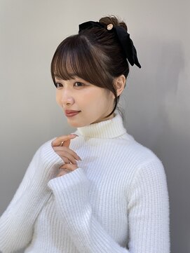 ラメール(MAISON LA MER) 【NATSUKI】360度盛れ/顔周りカット/黒髪/ココアブラウン