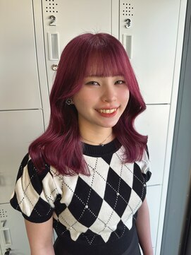 セブンルックスクレオ(7LOOKS creo) ピンクパープルカラー