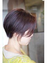 エドゥース(et DOUCE)&nbsp;ハンサムショート×ピンクカラー