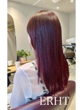 エルト 大通店(ERHT) ブリーチ無しチェリーブラウン【札幌/大通/ERHT】
