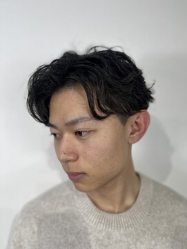 ニュアンスパーマ/フェザーパーマ/床屋/理容室/神田/秋葉原