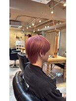 フリックヘアサロン 梅田茶屋町2号店(FLICK HAIR SALON) メンズカラー/メンズカット/ブリーチ/ピンクカラー