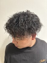 アンド グラフ(& Graph.)&nbsp;ツイストスパイラルツーブロックマッシュメンズカット