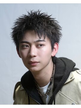 ネイビー(NAVY) 【春の軽やかさを纏う】無造作ラフショート