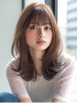ダル 渋谷/表参道(DAL.)&nbsp;レイヤーカット髪質改善カラー透明感カラー顔まわりカット