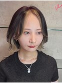 アンブレラカラー/ショート/白髪ぼかし/白髪/20代30代40代50代