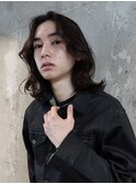 men's/メンズミディアム/リバースセンターパート/新宿