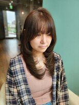 レジェンド(LEGEND)&nbsp;ヘーゼルブラウン×レイヤーカット