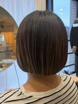 キリ 逗子(kiri)&nbsp;逗子葉山ミニボブぱっつんボブ眉ショートカットショートボブM202